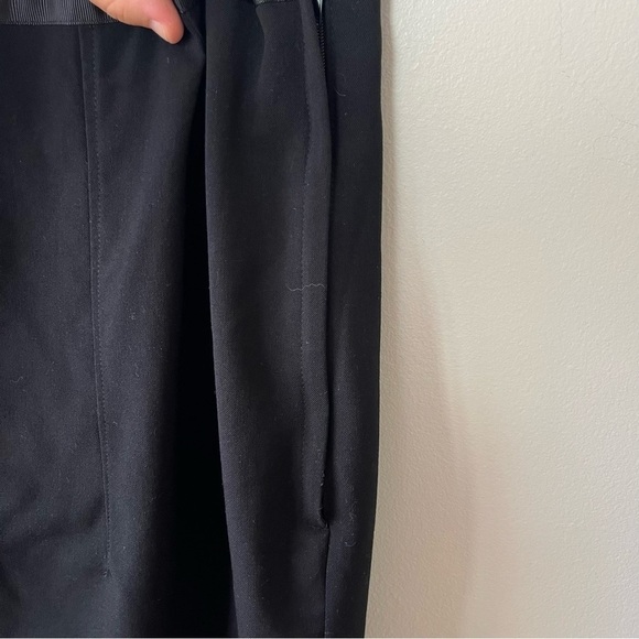 H&M Black and White Lace Details Sheath Workwear Zip Side Dress 12 - Picture 3 of 13